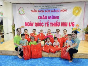 CHÚC MỪNG NGÀY QUỐC TẾ THIẾU NHI 1- 6 - TRƯỜNG MẦM NON BÚP MĂNG NON