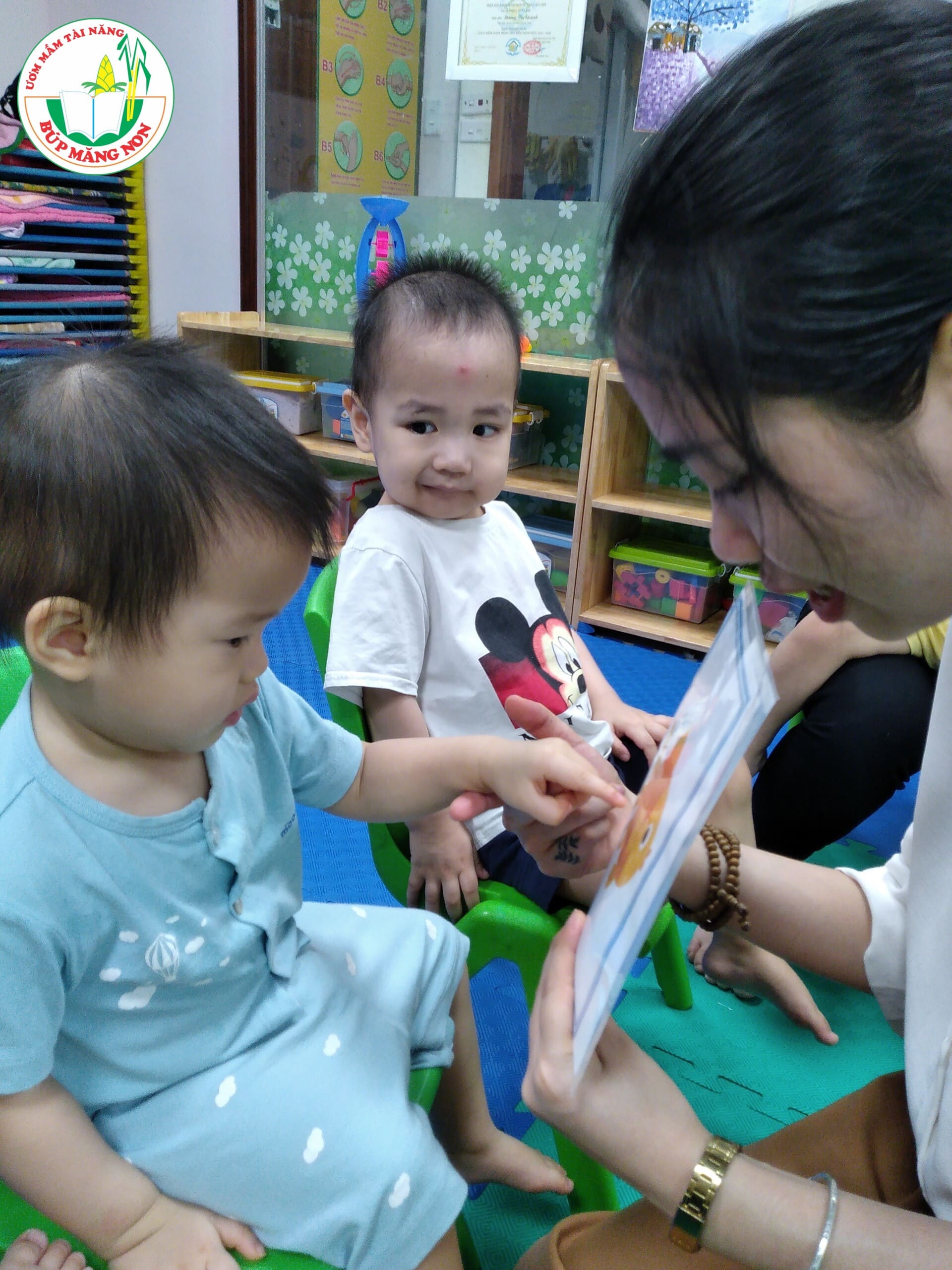 Học Tiếng Anh Cùng Với Các bạn Nhỏ Lớp Baby - TRƯỜNG MẦM NON BÚP MĂNG NON