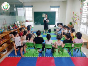 Học Tiếng Anh Cùng Với Các Bạn Nhỏ Lớp Happy, Panda, Kitty - TRƯỜNG MẦM NON BÚP MĂNG NON